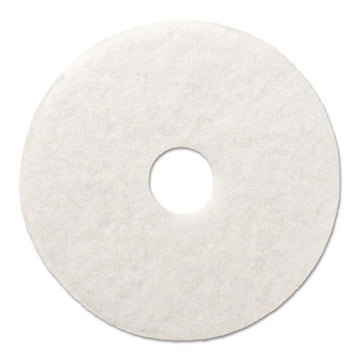 Boardwalk® Polishing Floor Pads, 14" Diameter, White, 5-carton freeshipping - TVN Wholesale